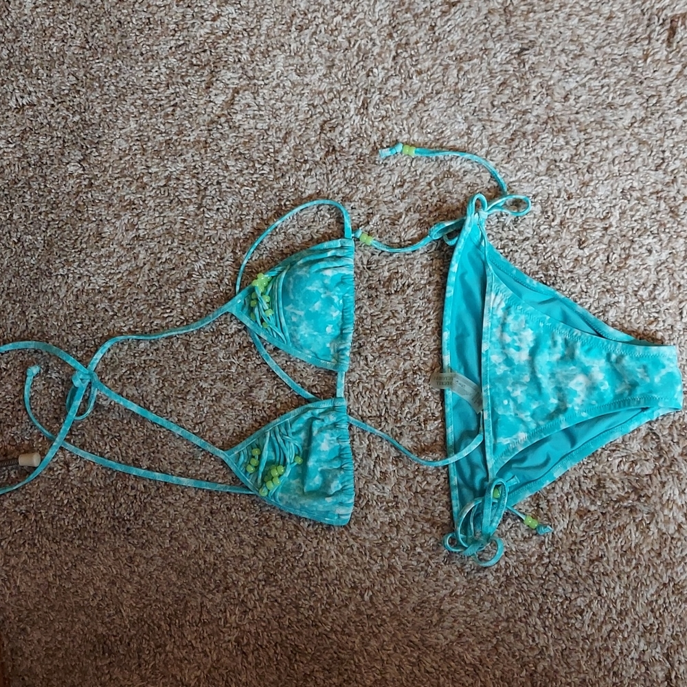 Victoria's Secret turquoise bikini